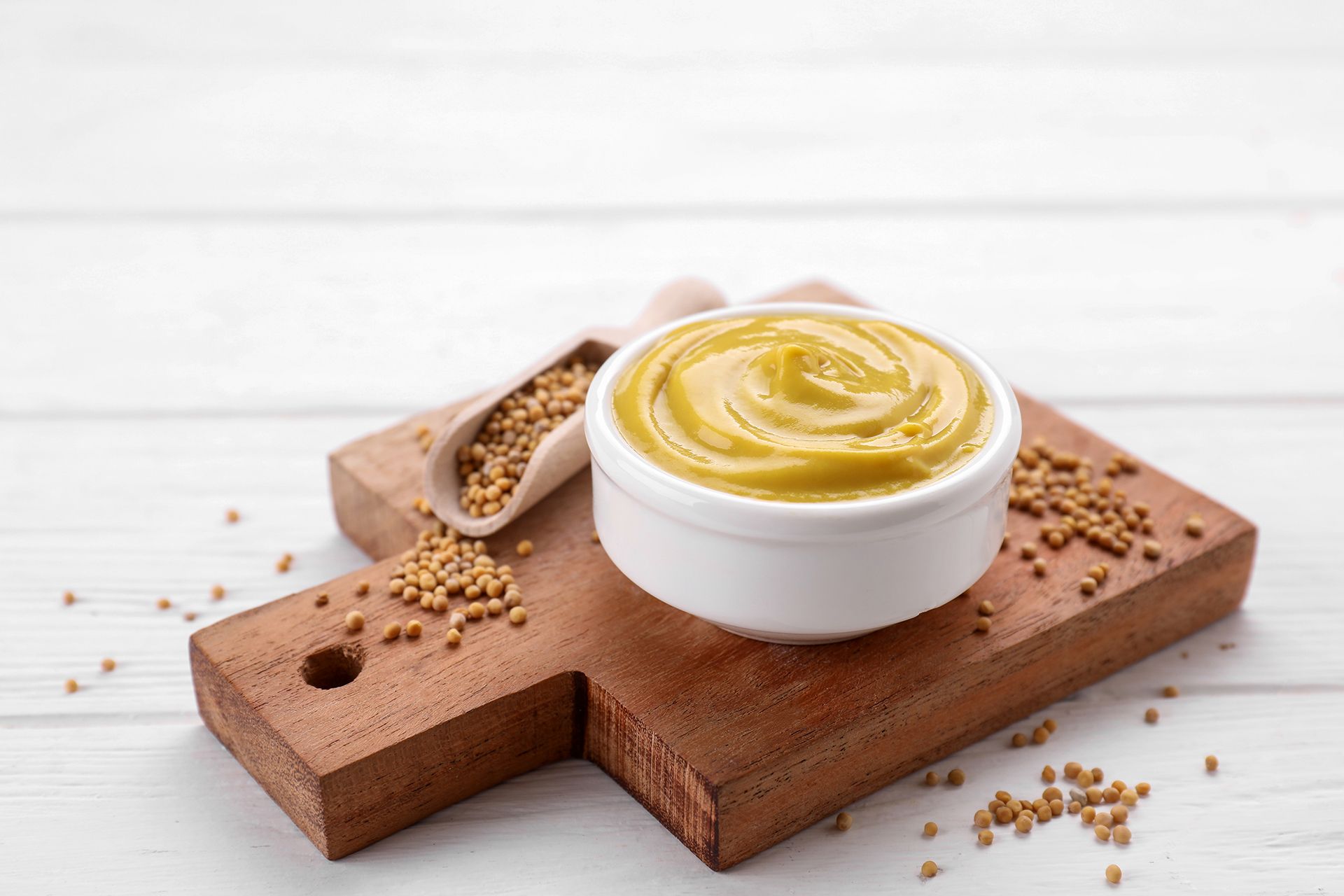 Aliño proteico de yogur y mostaza