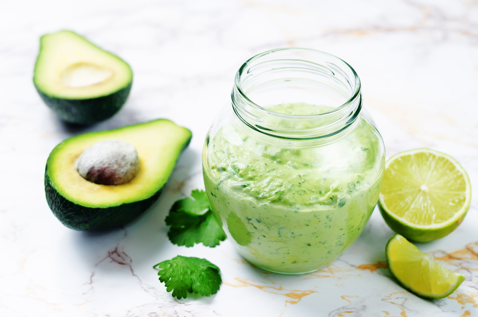 Aliño cremoso de aguacate y limón