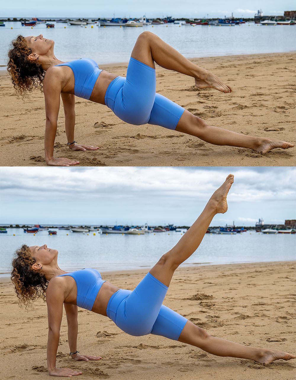 Plancha pierna flex