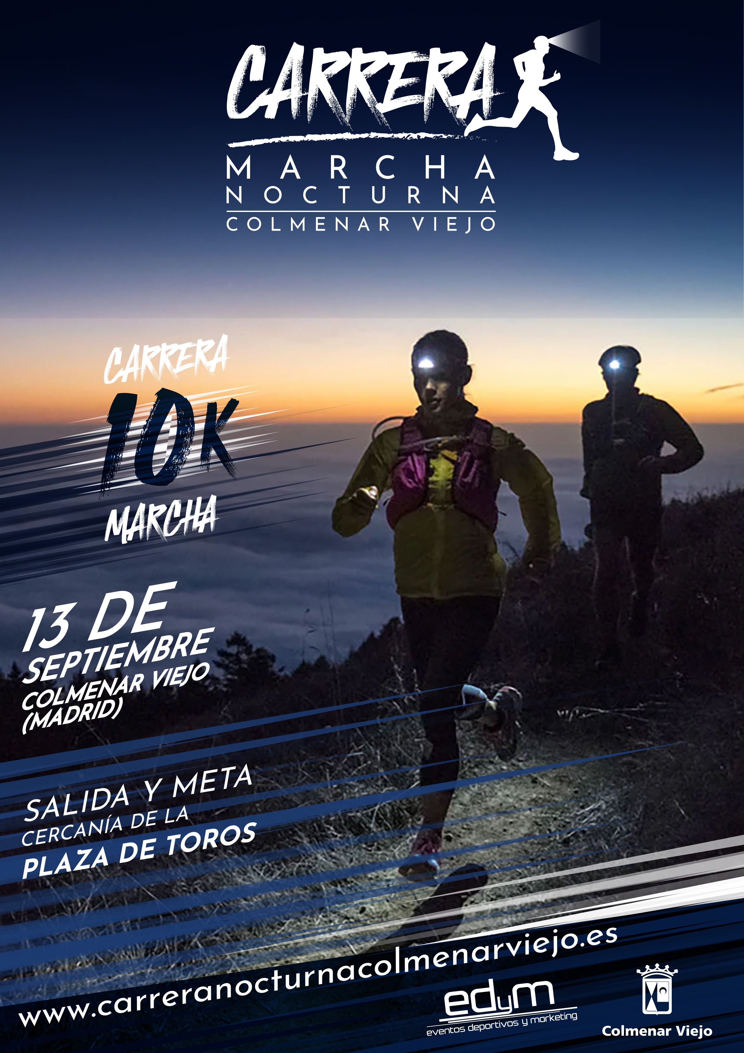 Cartel La Nocturna Colmenar Viejo