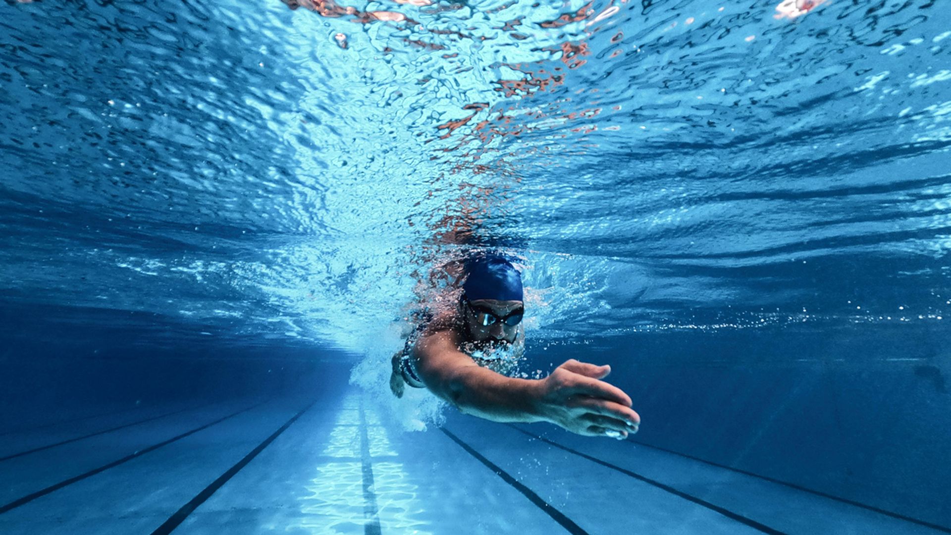 El entrenamiento quema grasas de natación