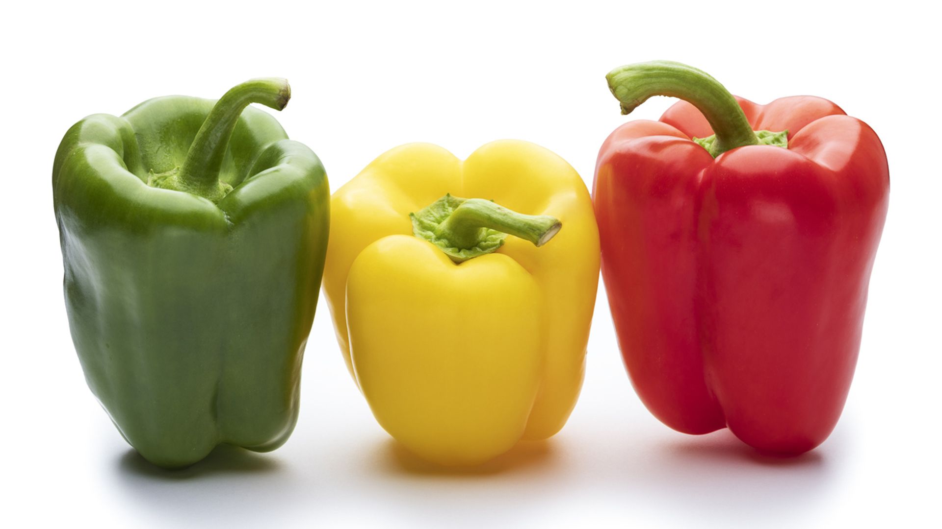 Pimiento verde, rojo o amarillo, ¿cuál es mejor?