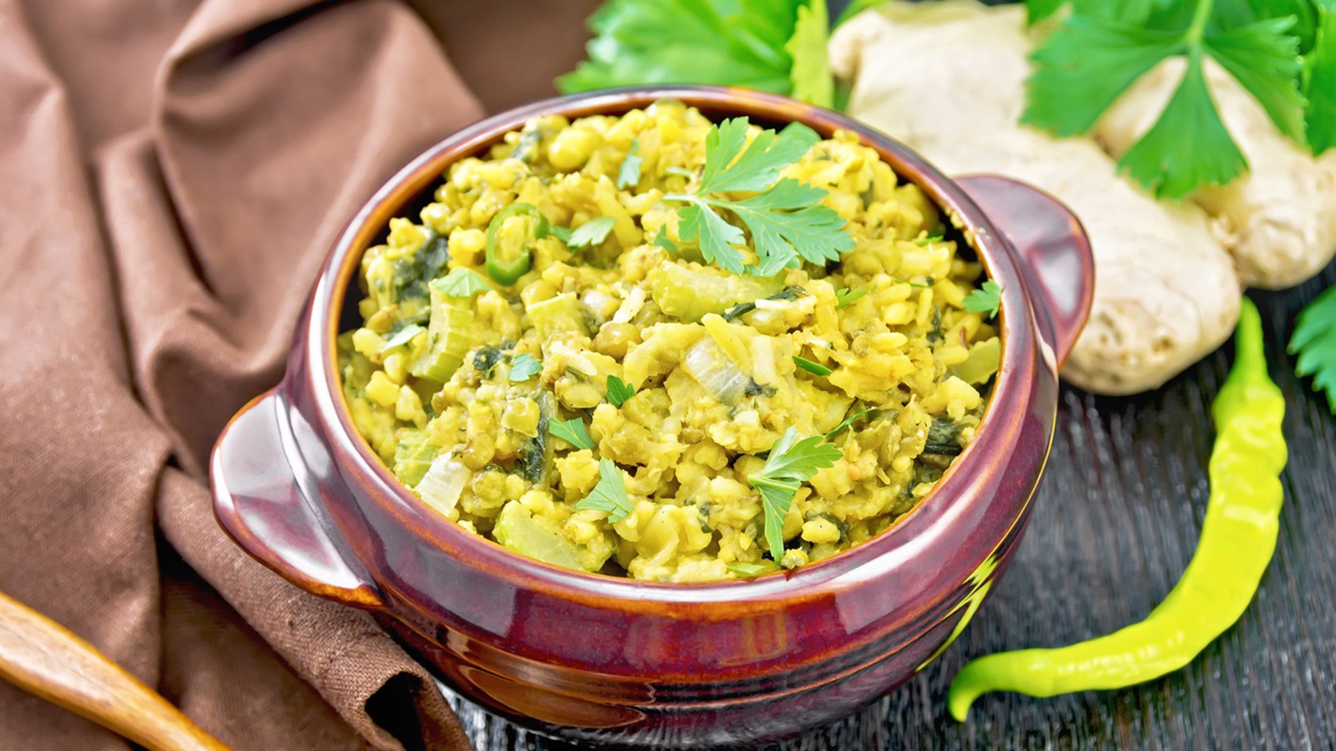 Receta de kitchari en ayurveda