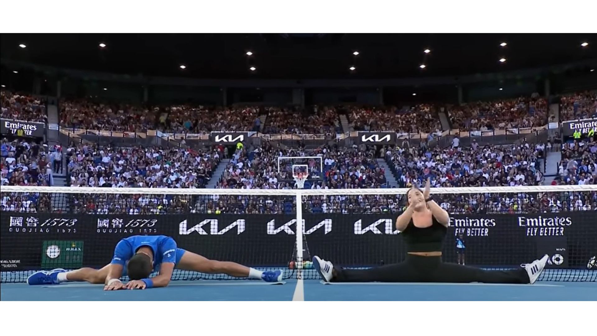 Yoga, el entrenamiento secreto de Novak Djokovic