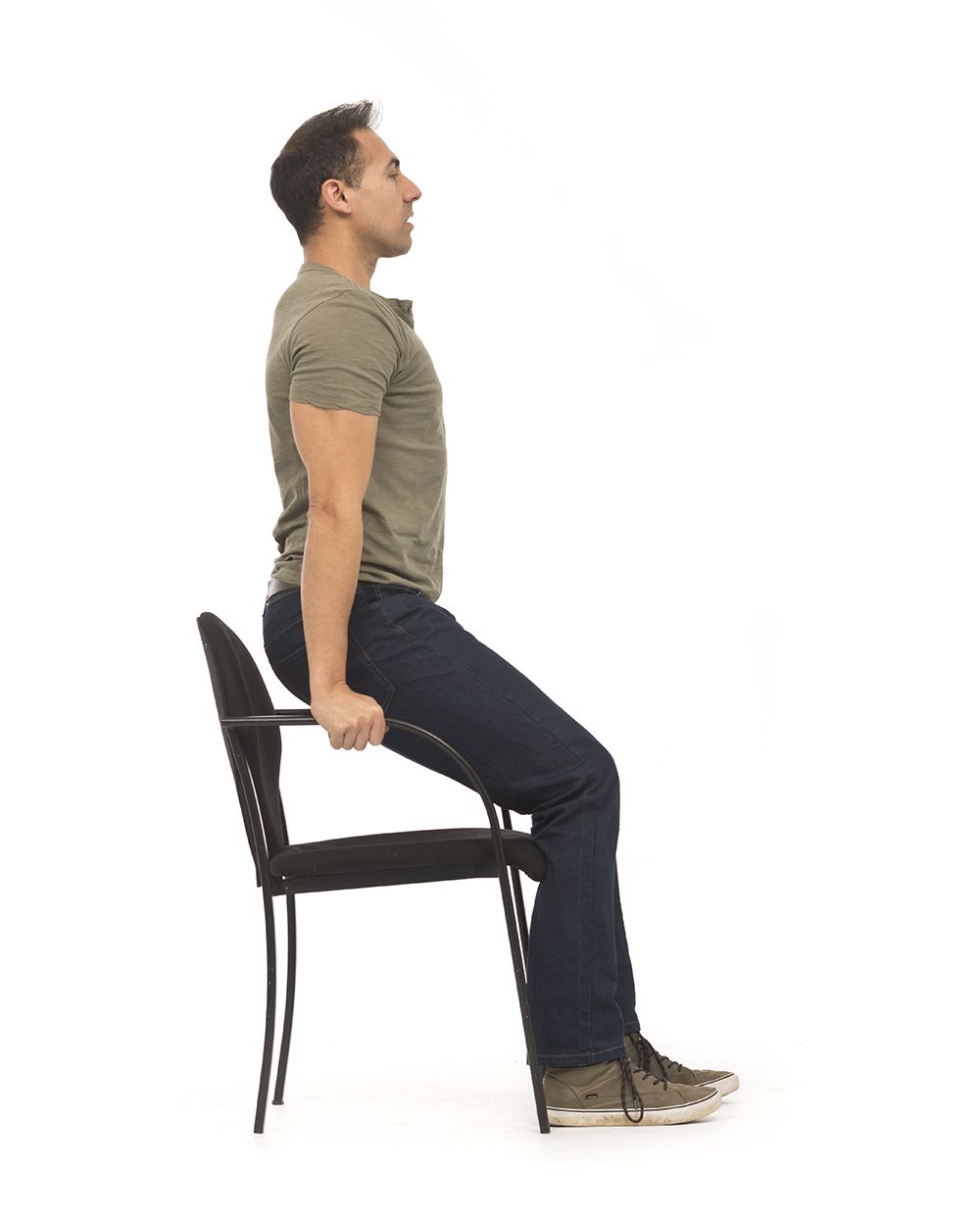 Suspensión para elongación lumbar