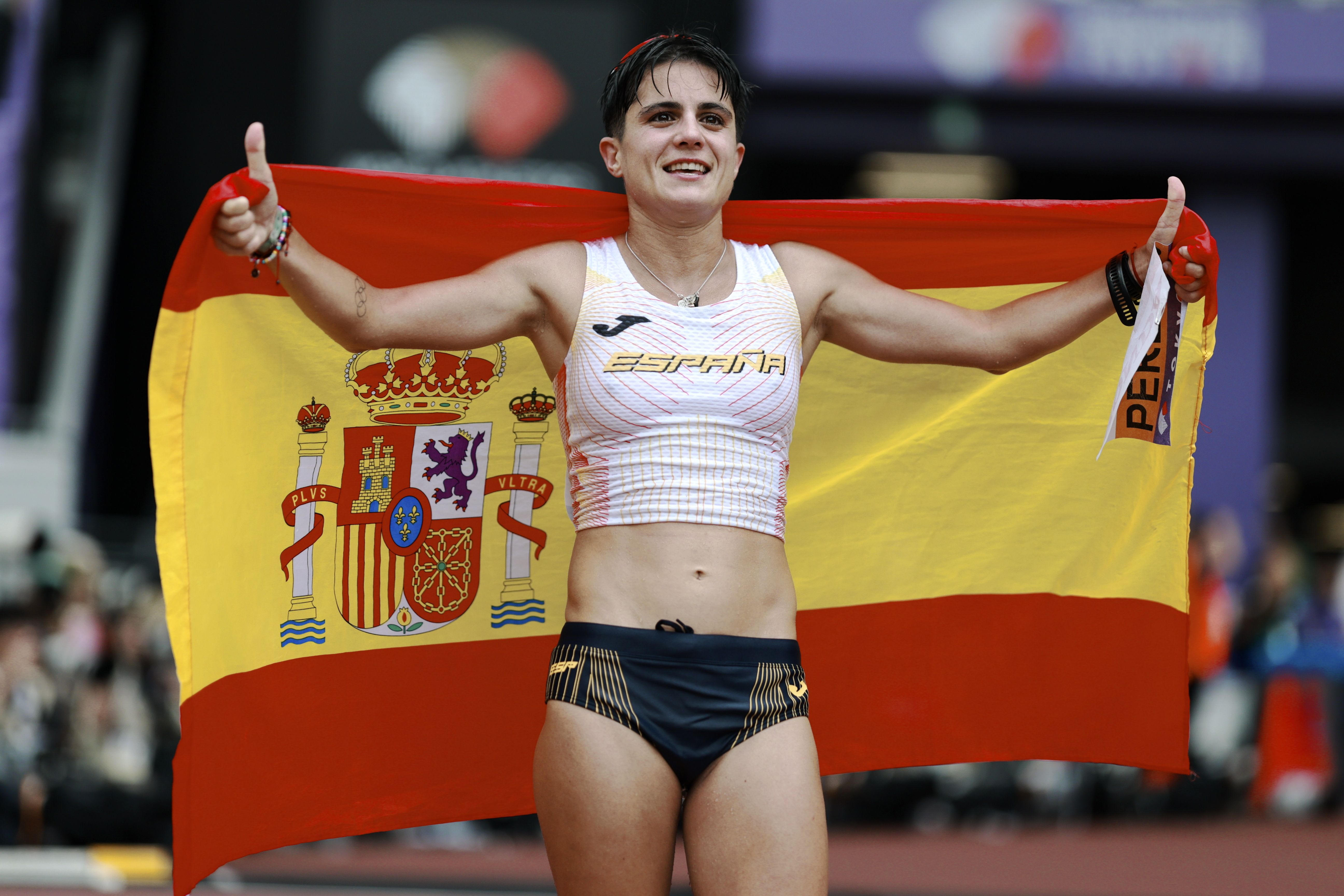 María Pérez, campeona del mundo en Tokyo 2025