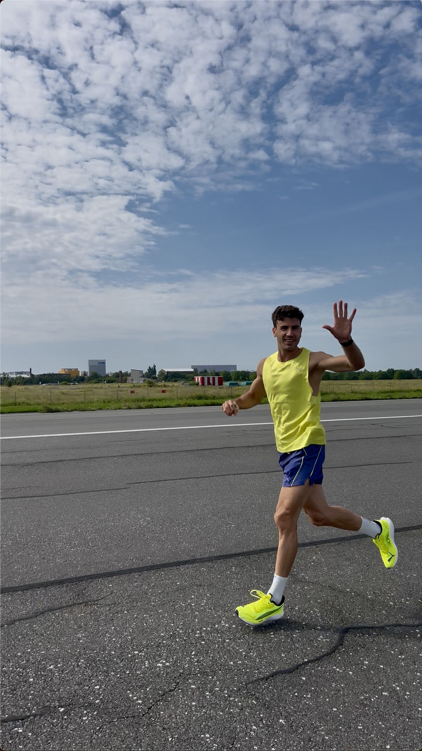 running