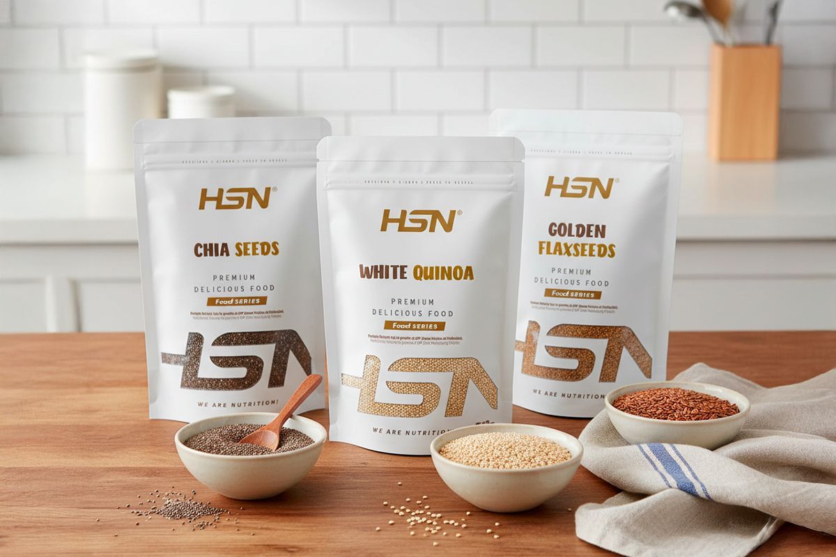 cocina con semillas cereales hsn