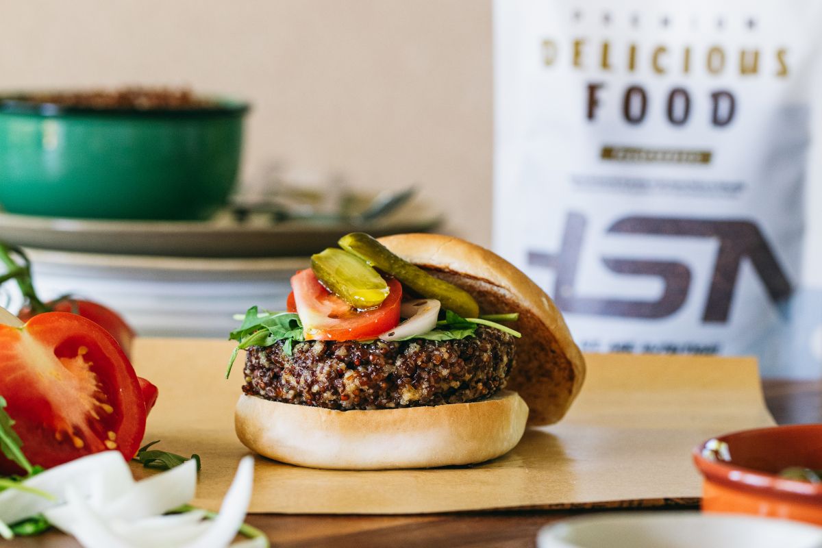 hamburguesa quinoa roja hsn