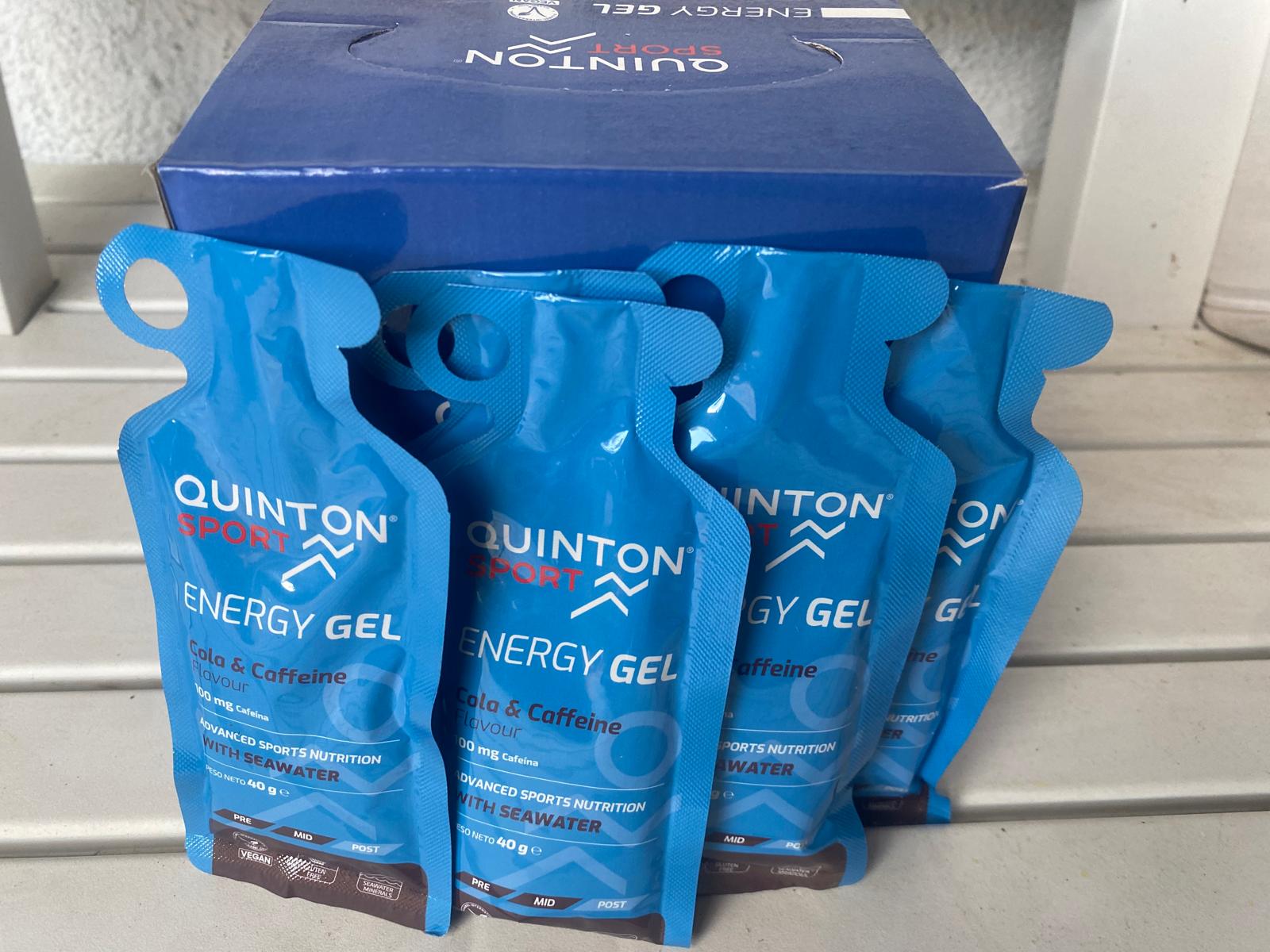 Los nuevos geles de agua de mar de Quinton Sport 