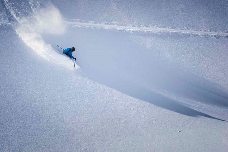 Esquiar con garantía de nieve