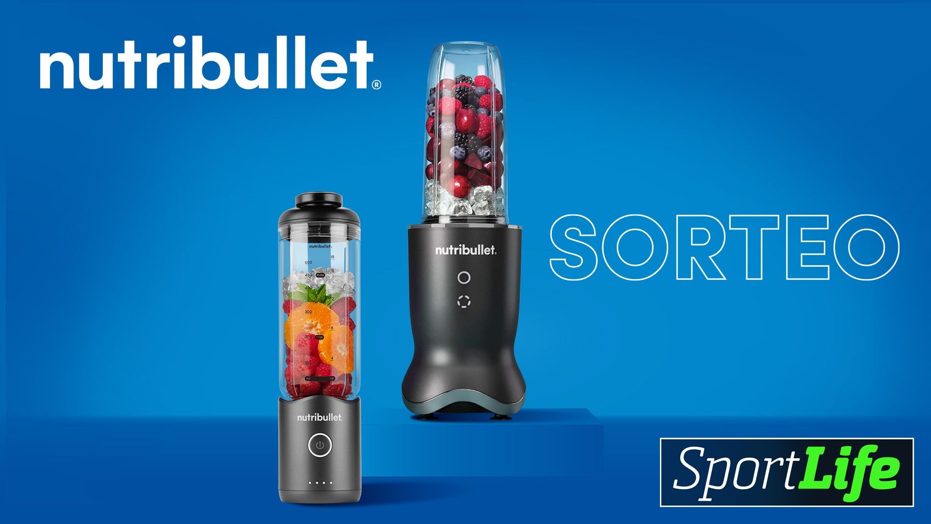 Participa en el sorteo de nutribullet® y mejora tu nutrición Participa en el sorteo de nutribullet® y mejora tu nutrición
