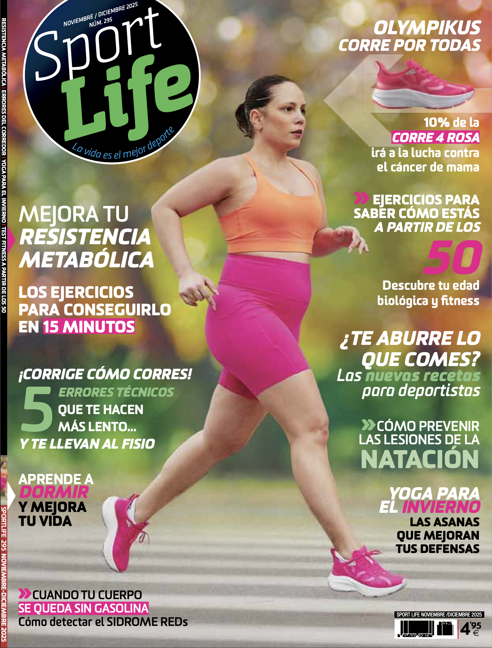 Jana Günter, portada de Sport Life.
