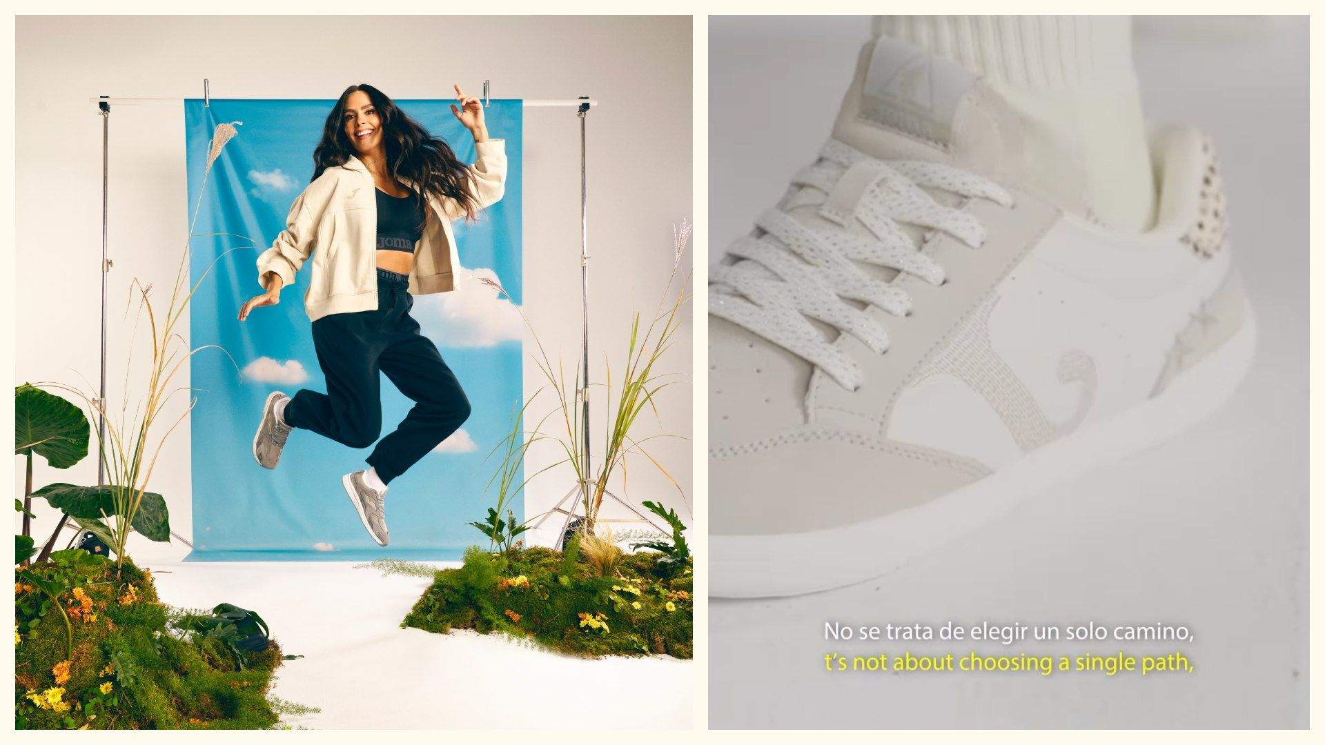 Cristina Pedroche elige Joma Barefoot para caminar libre y natural