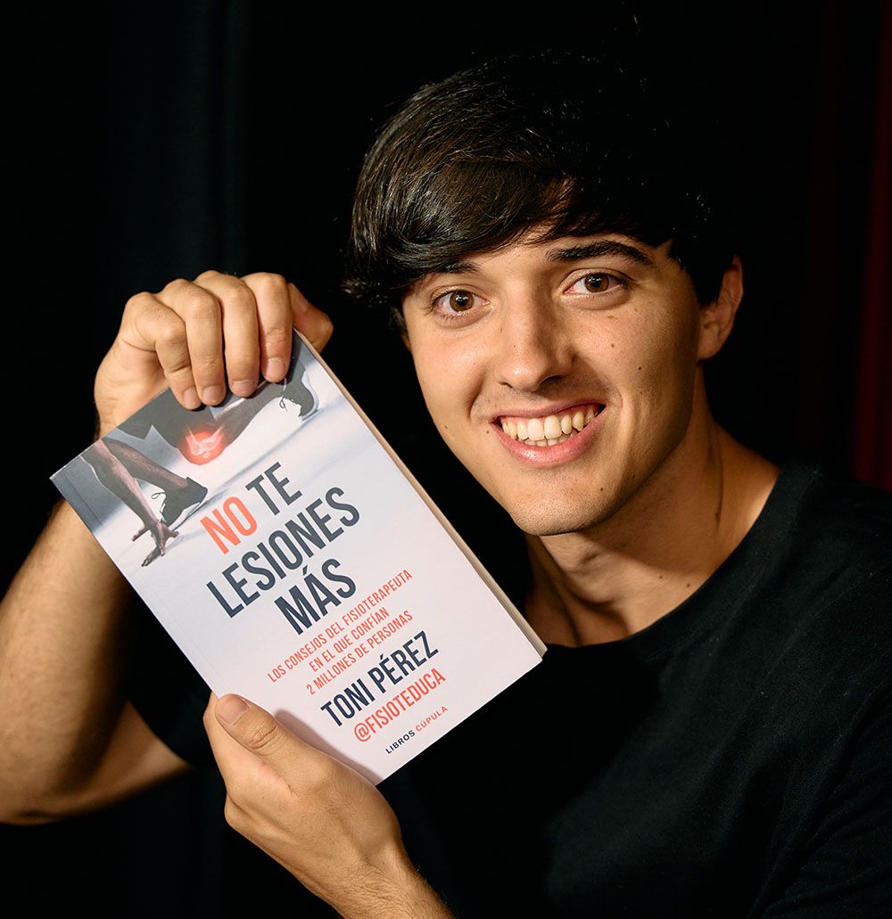 Toni Perez y su libro No te lesiones mas
