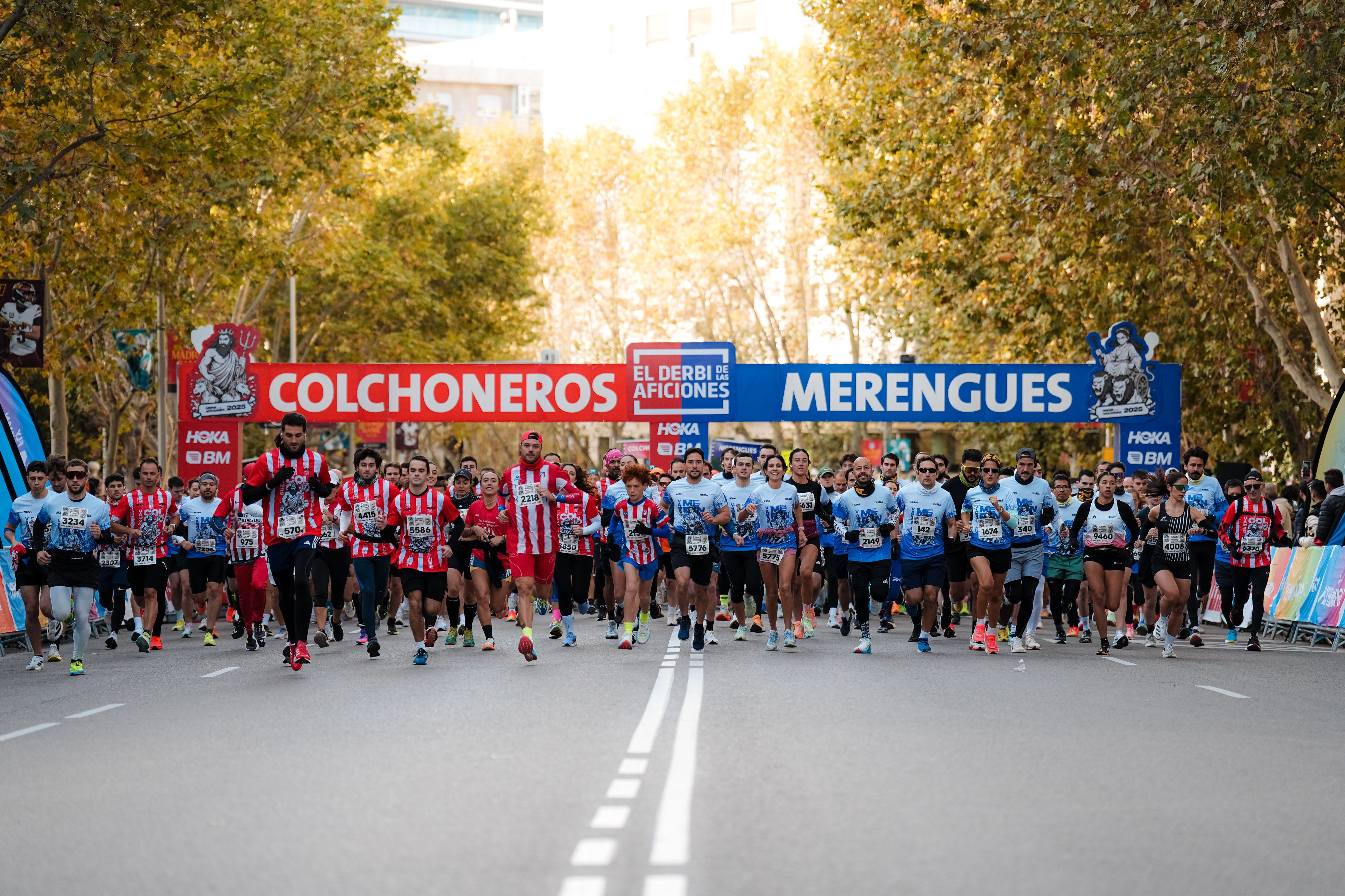 10.000 participantes en la XV edición del Derbi de las Aficiones