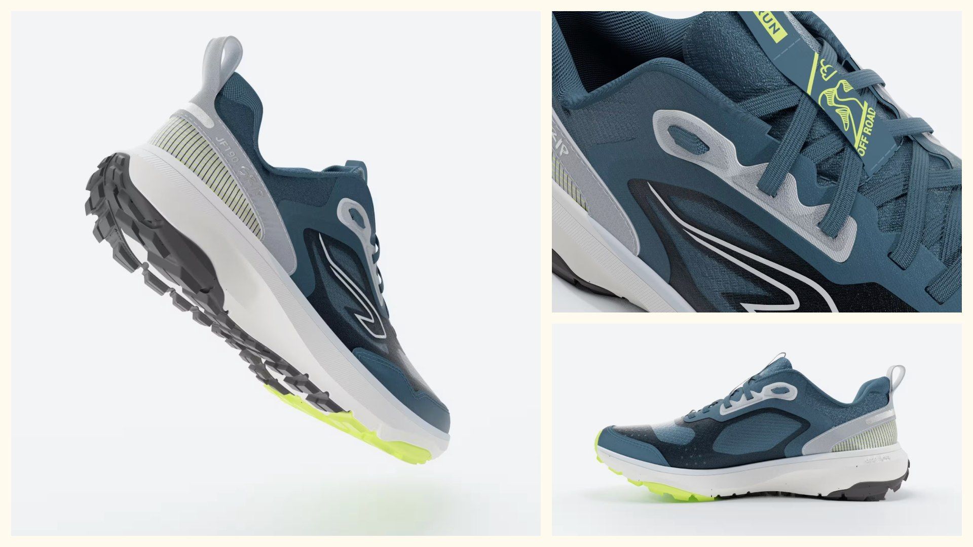 Sujeción y agarre para correr en la naturaleza y en asfalto