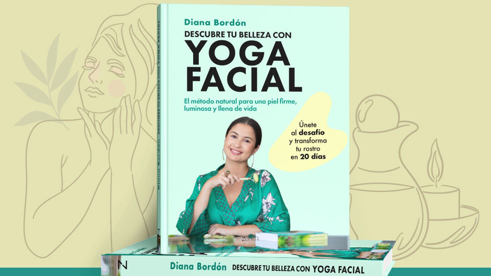 Libro Descubre tu belleza con Yoga Facial de Diana Bordón
