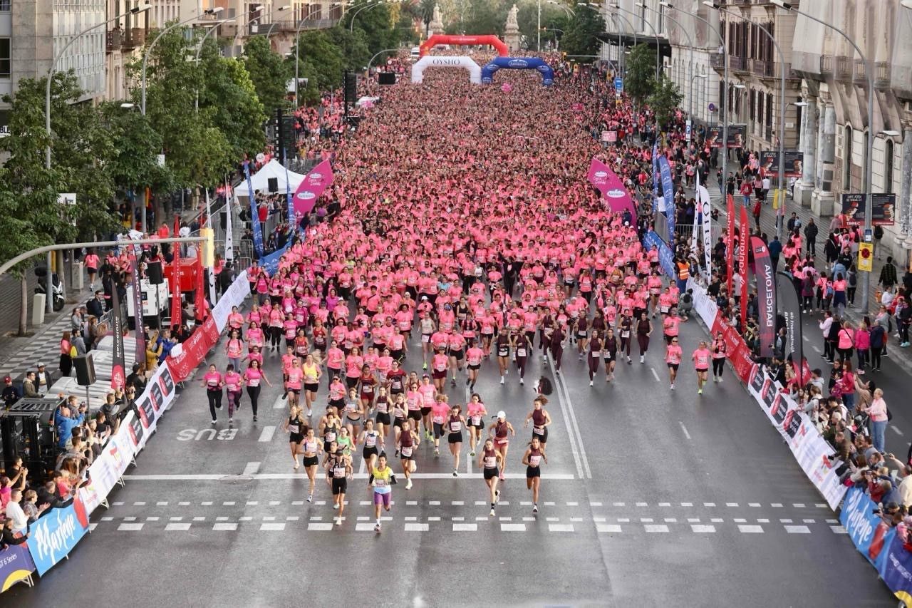 Top 5 de la Carrera de la Mujer Central Lechera Asturiana de Barcelona 2025