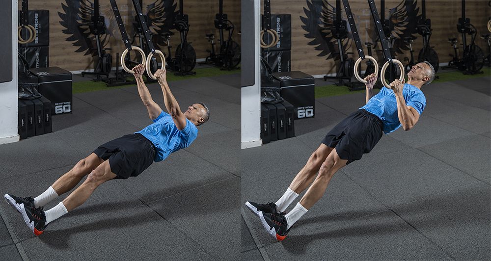 Inclinación máxima remo cerrado