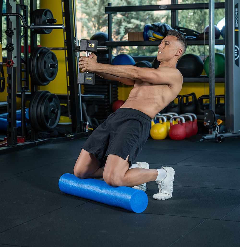  inclinar el cuerpo hacia atrás