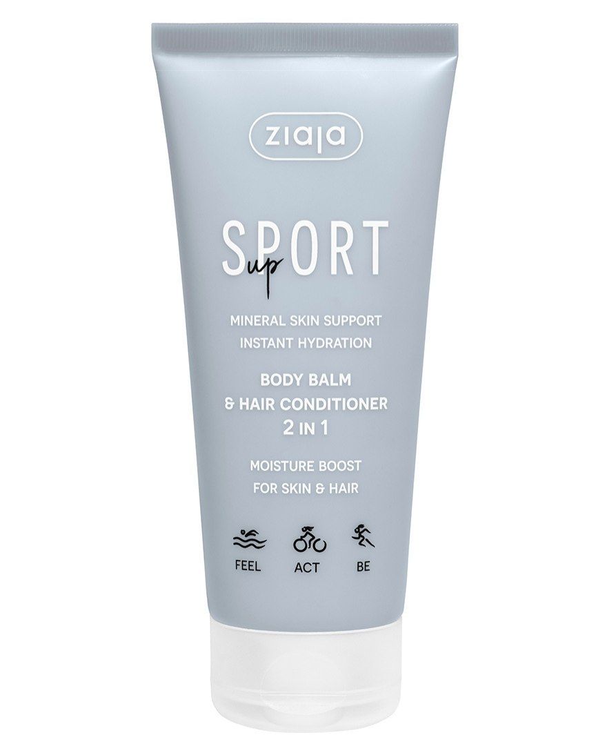 Ziaja SPORT Bálsamo corporal y acondicionador capilar 2en1