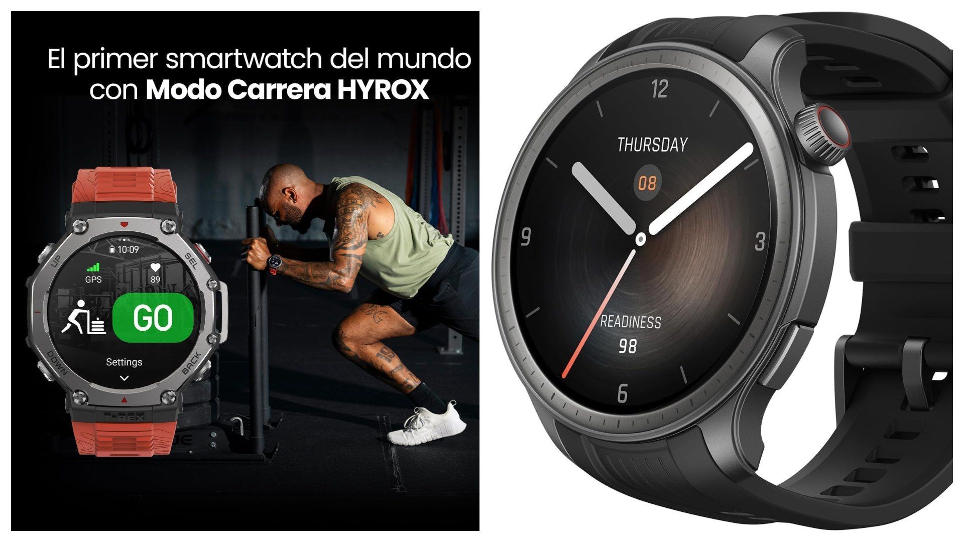 Las 3 mejores ofertas de Amazfit por el Black Friday.
