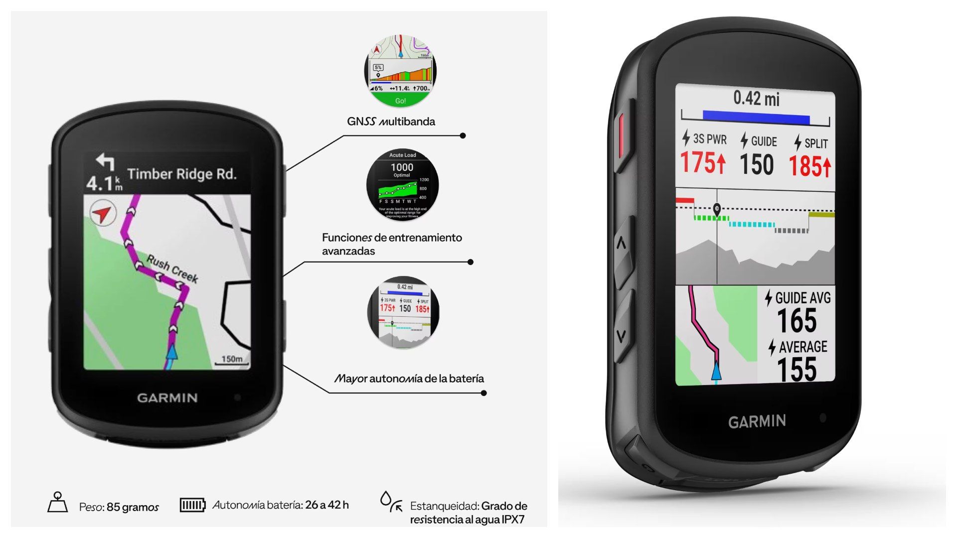 Ciclocomputador Garmin Edge 540 GPS.