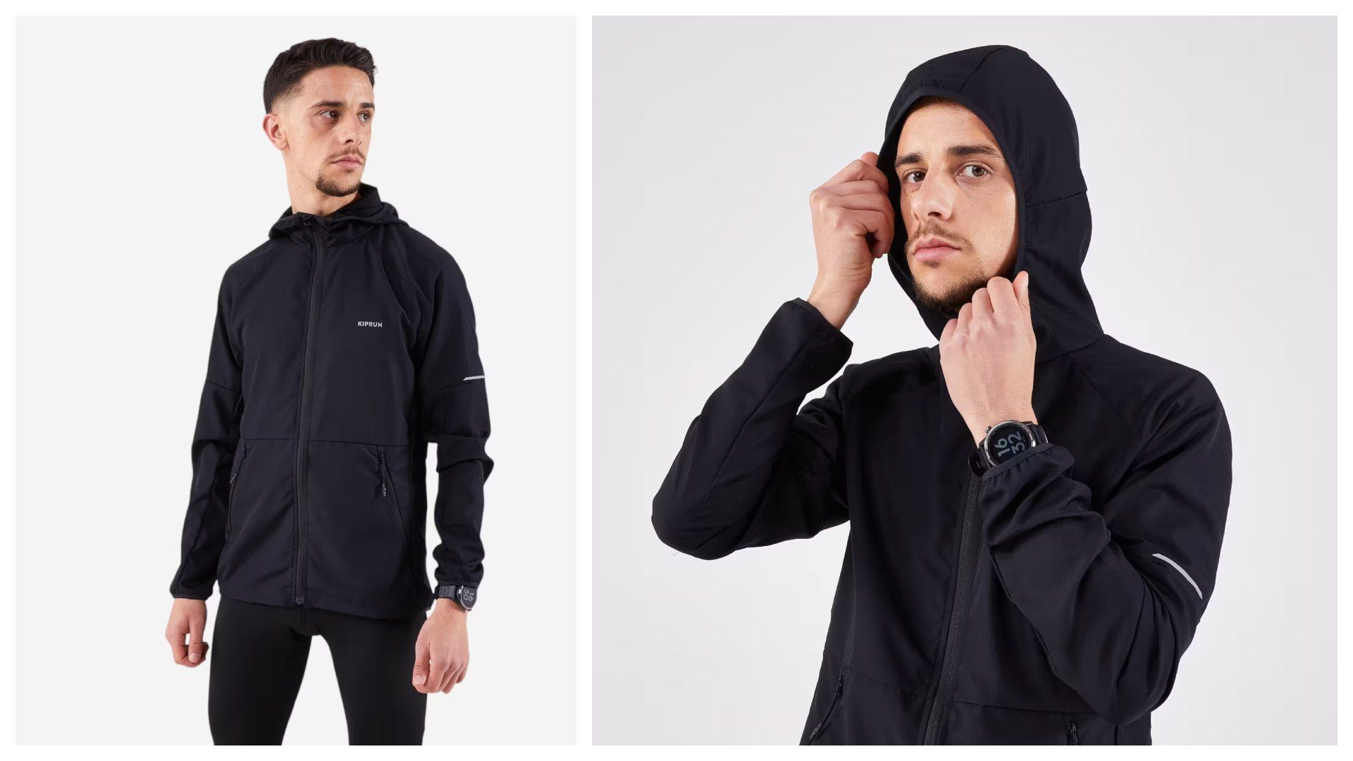 Chaqueta cortaviento de running y trail running KIPRUN