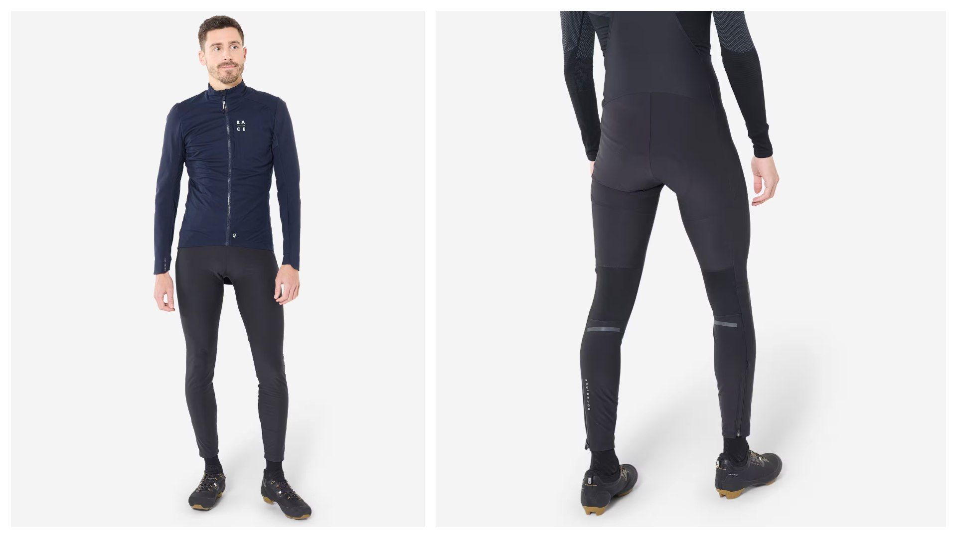 Culote Rockrider largo hombre MTB XC Negro Culote Rockrider largo hombre MTB XC Negro