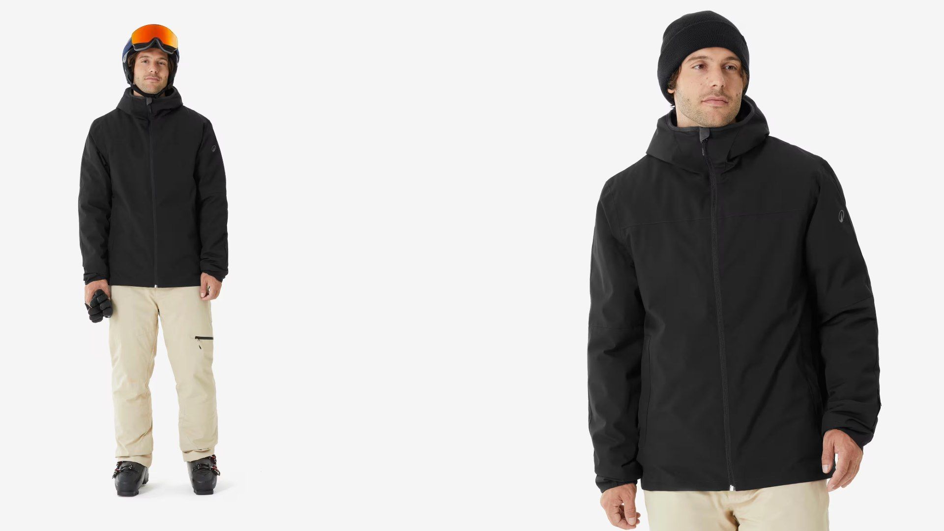 Chaqueta de esquí y nieve impermeable Wedze Ski P JKT100.