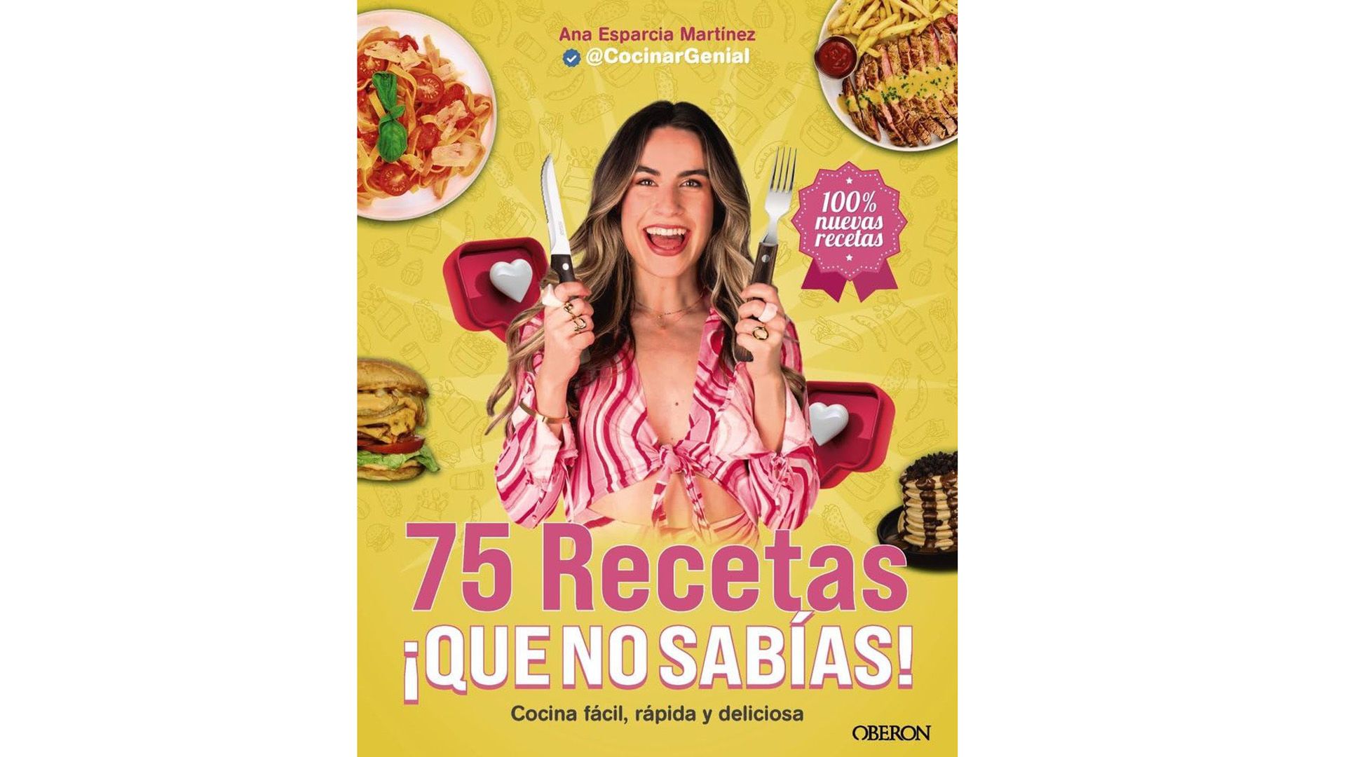Libro: 75 Recetas ¡Que no sabías! De Ana Esparcia