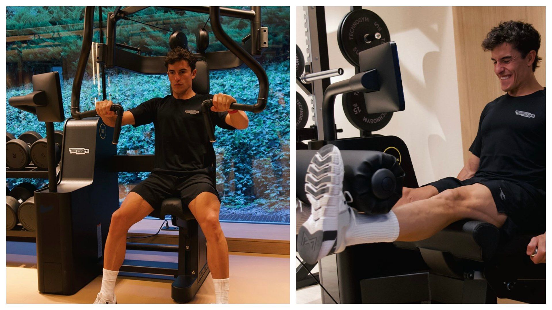 [VÍDEO] Así es el gimnasio de Marc Márquez