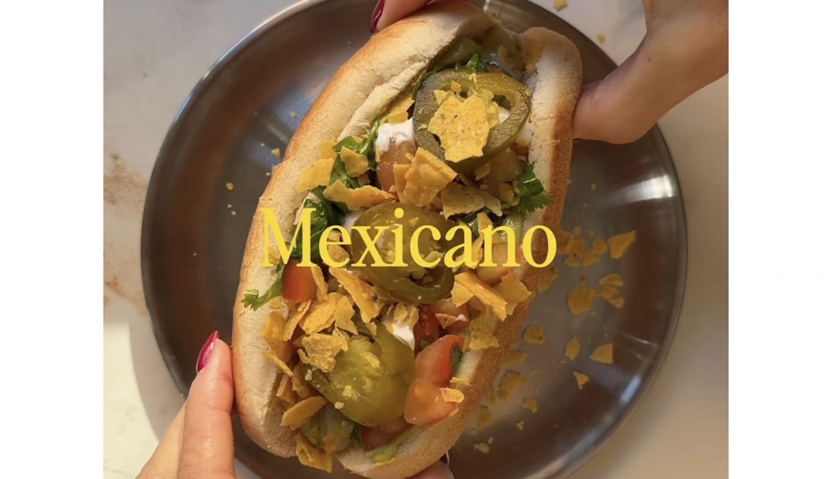 Hot Dog Vegano mexicano