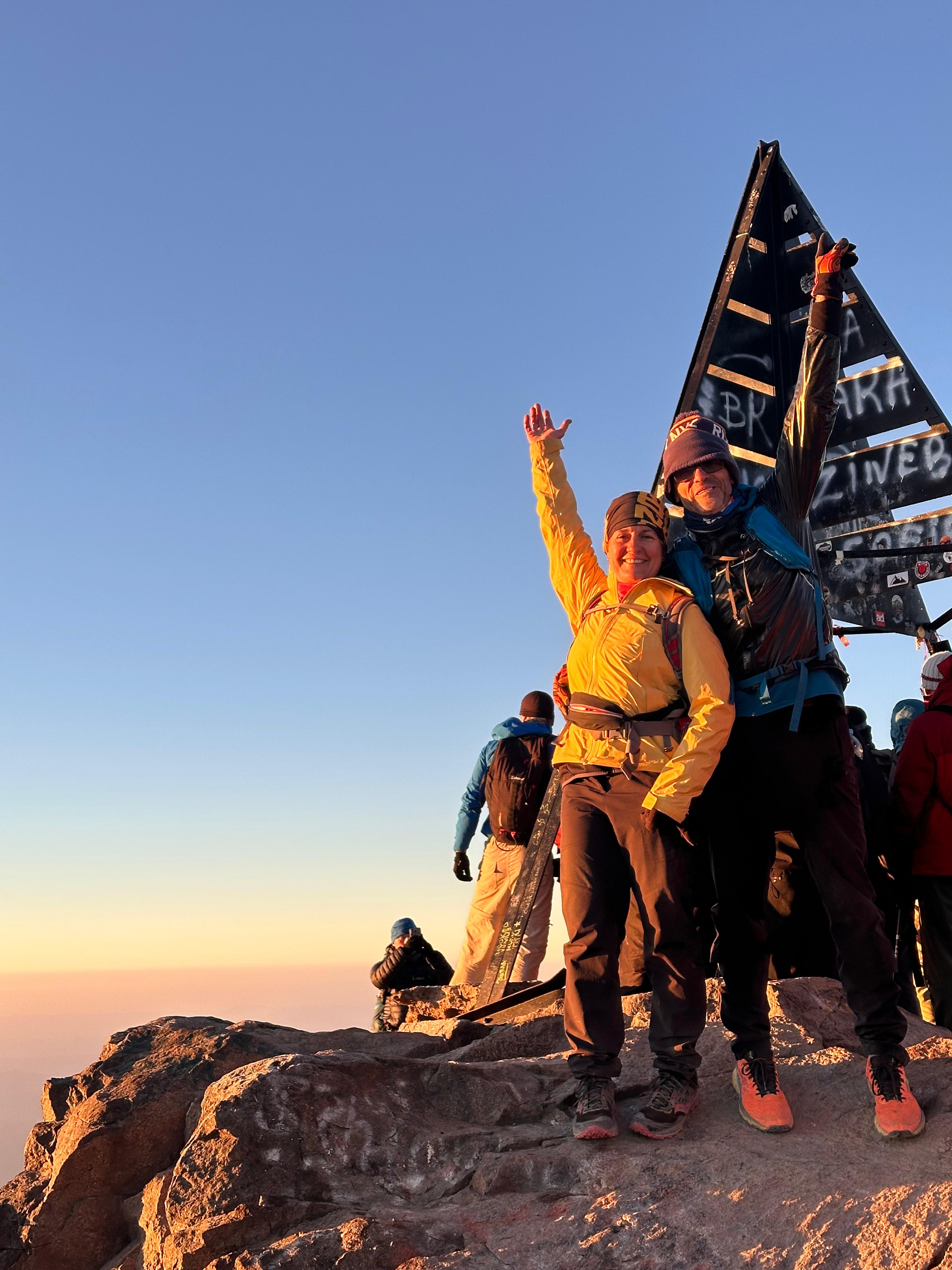 Cumbre en el Toubkal: 4167 metros.
