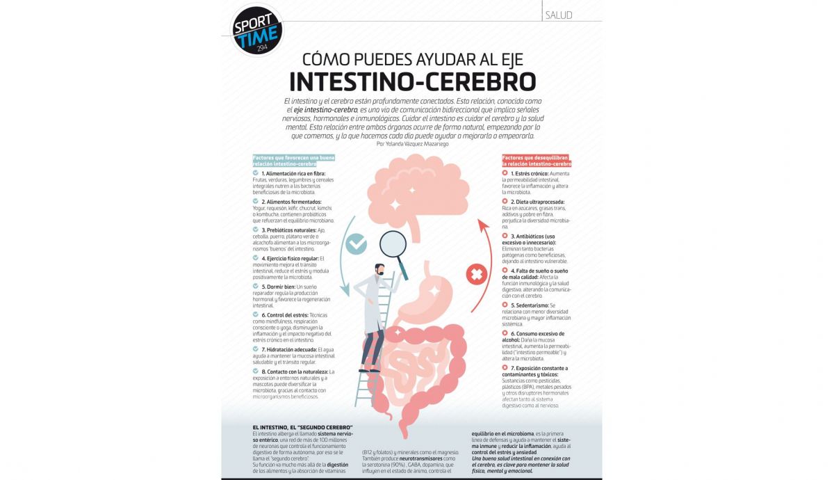 Cómo puedes mejorar la relación Intestino Cerebro