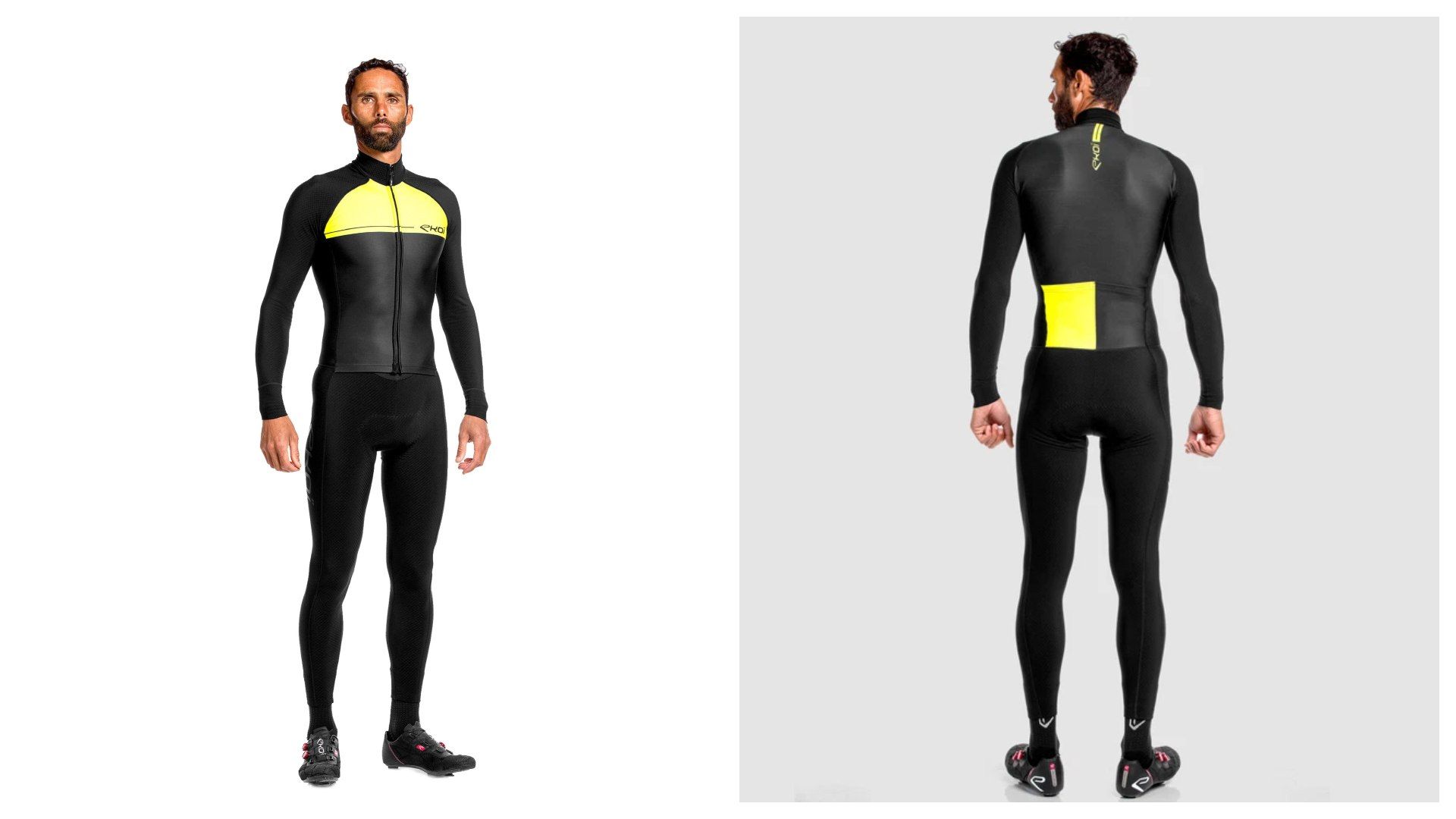 Traje térmico EKOI FAST DRY MEMORY Amarillo fluorescente.