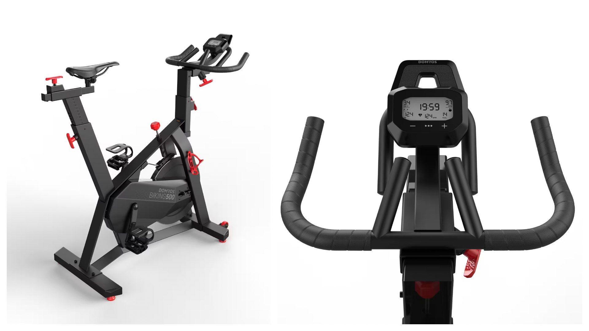 Bicicleta ciclo indoor Domyos Biking 500.