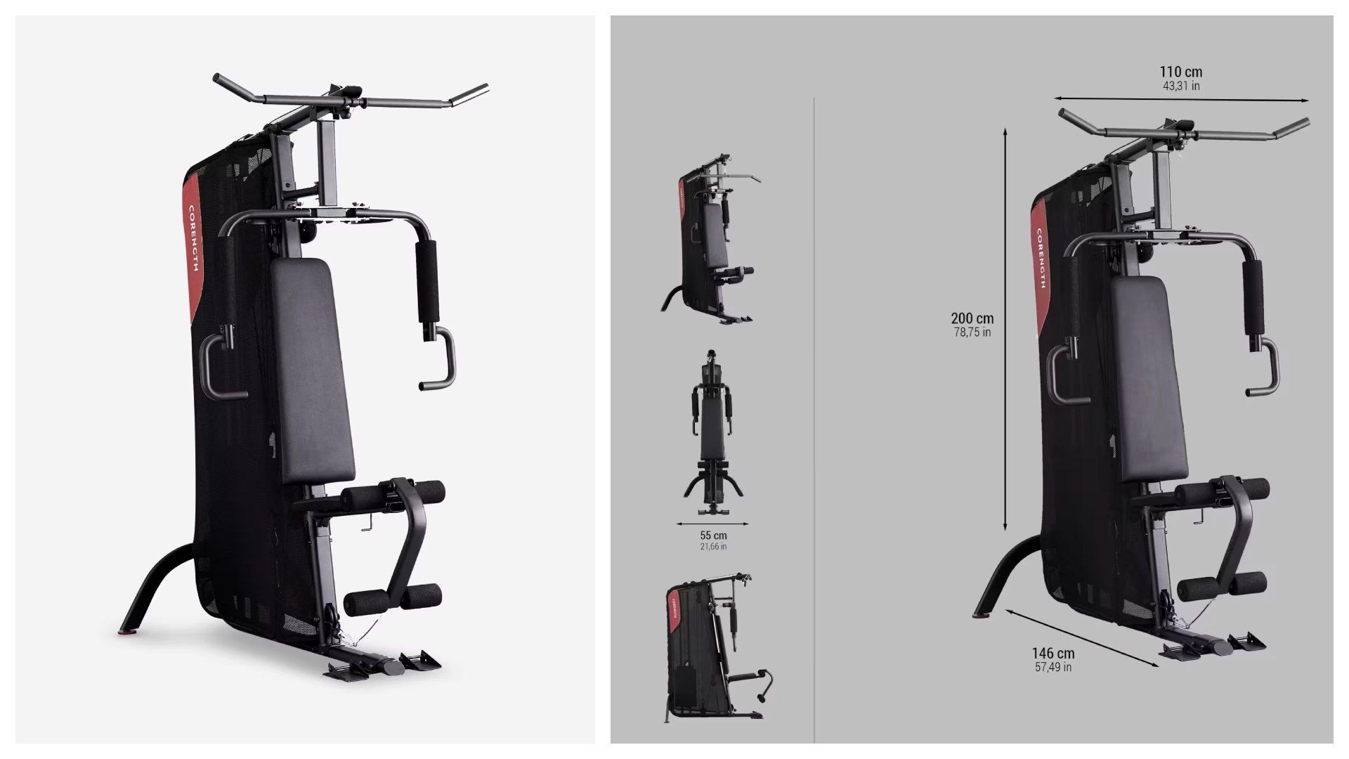 Multiestación de musculación Corenght.