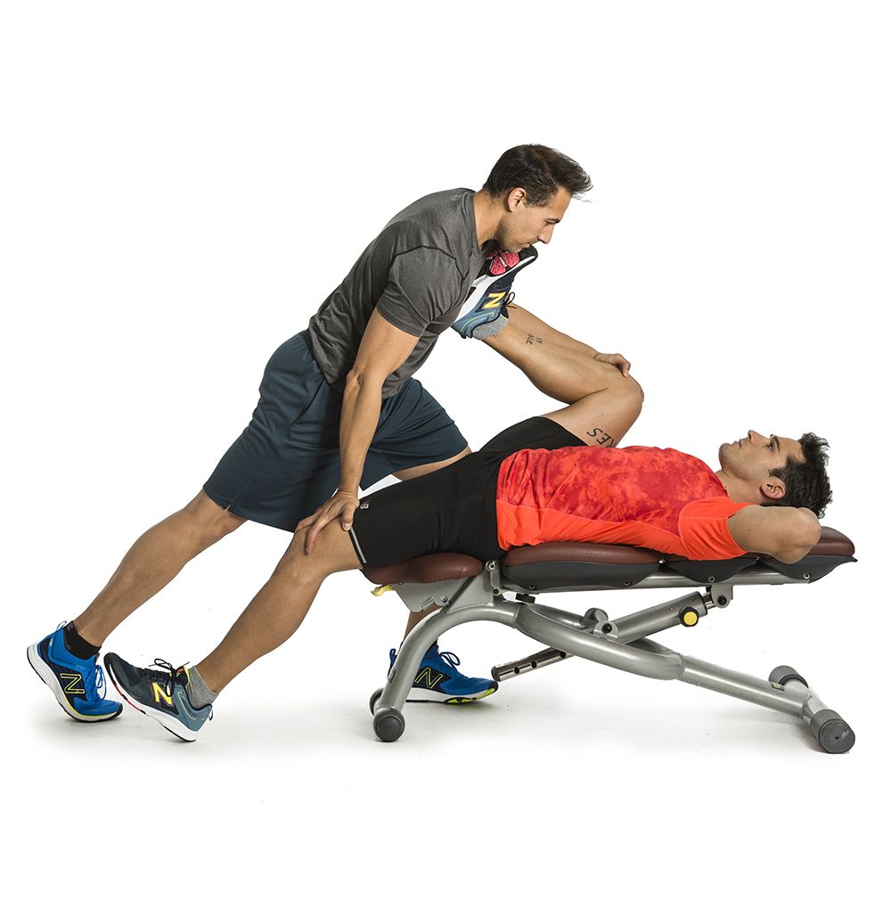 Extensión para flexores de cadera