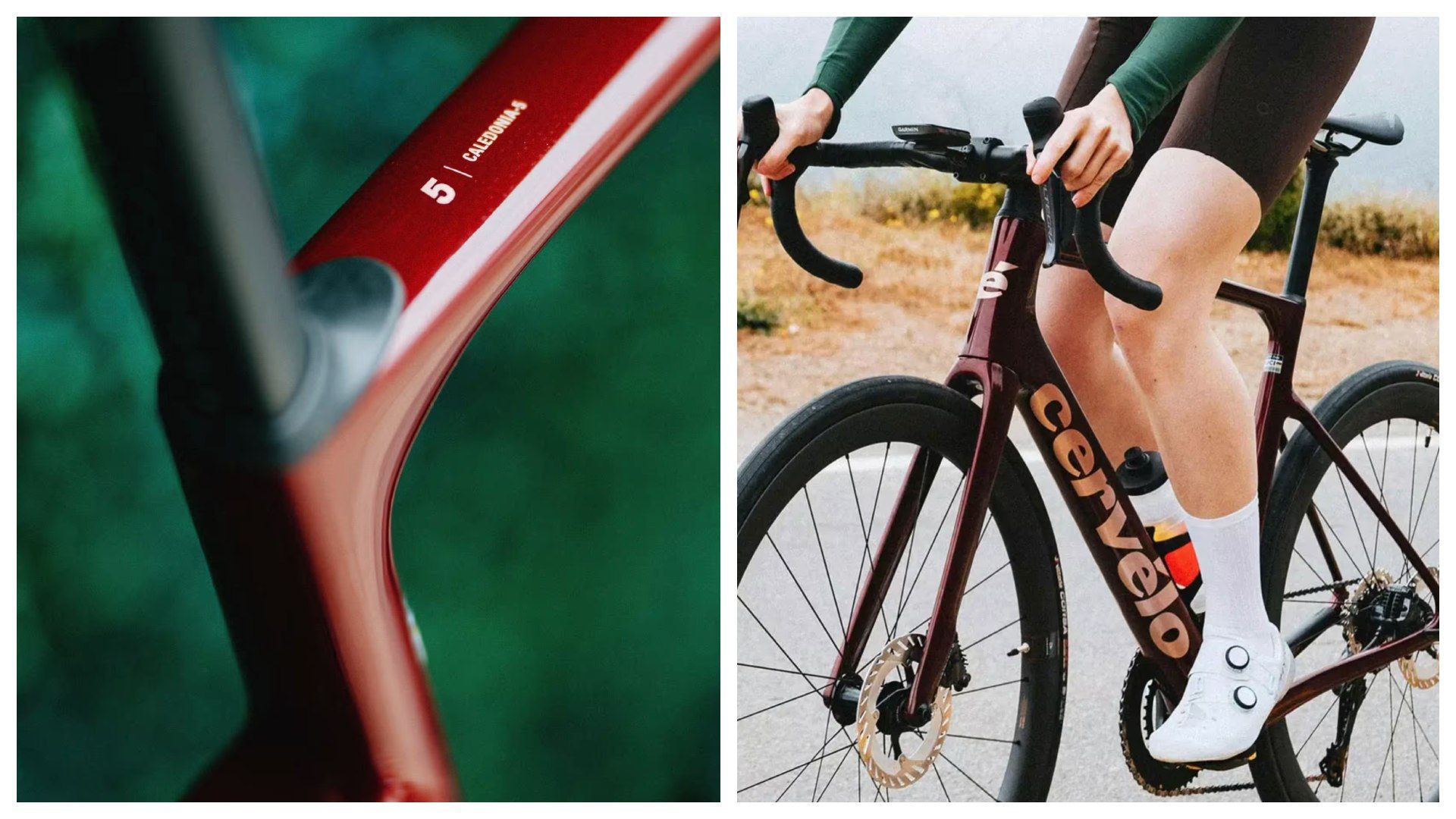 Cervelo Caledonia 5 Ultegra DI2 Carmine.