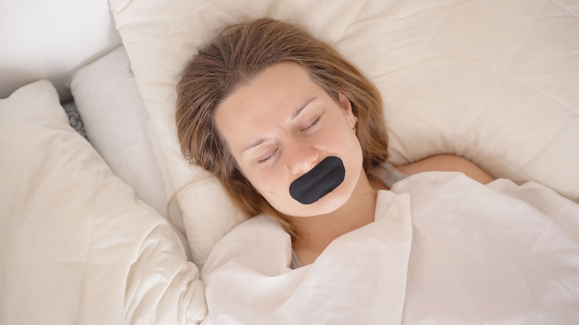 Mouth taping para dormir mejor