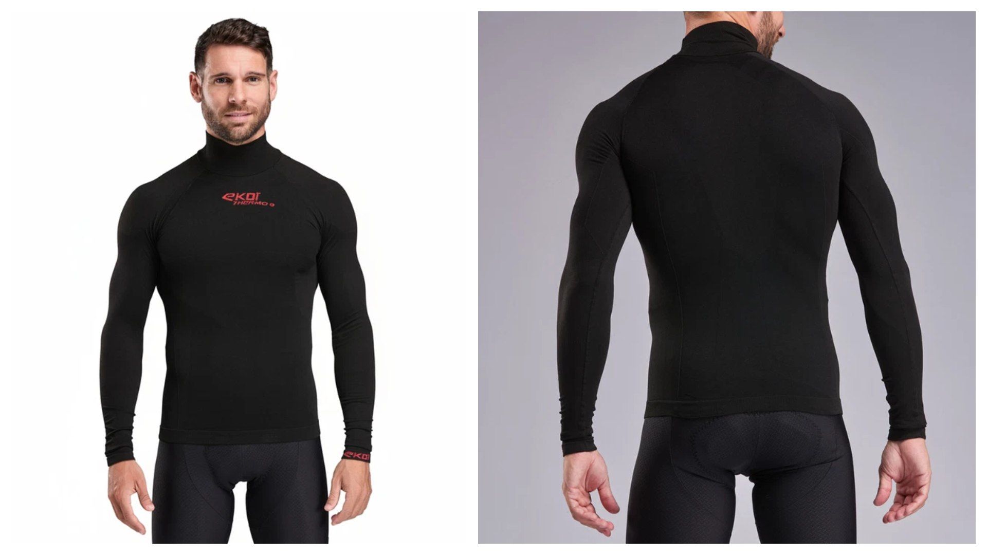 Bajo maillot EKOI Perf THERMO COLD EXTREM NEGRO.