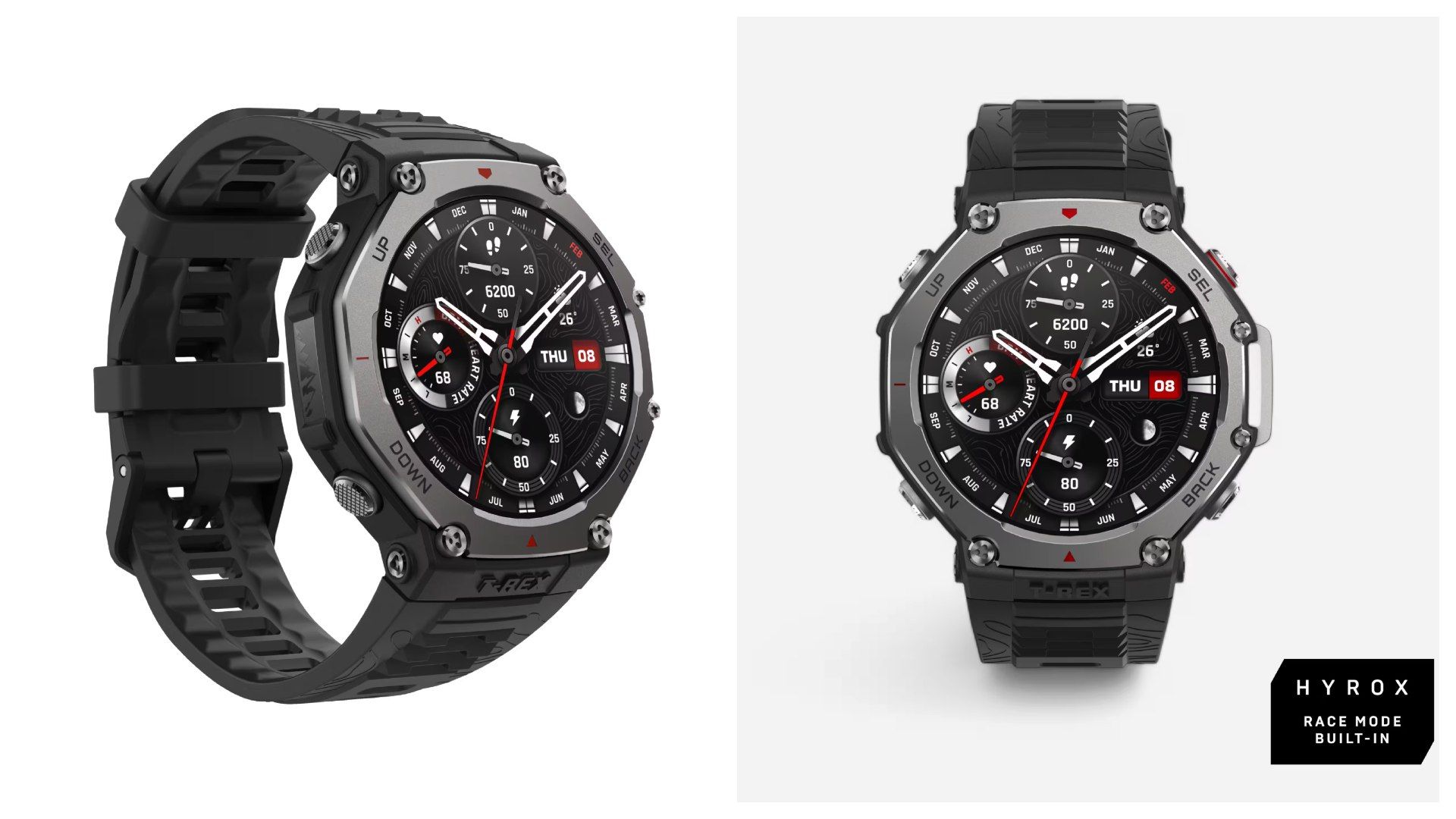 Reloj GPS AMAZFIT T Rex 3 modo HYROX.