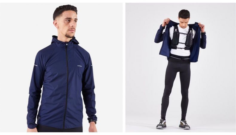 chaqueta cortaviento para running y trail running kiprun run 900 2 790x454