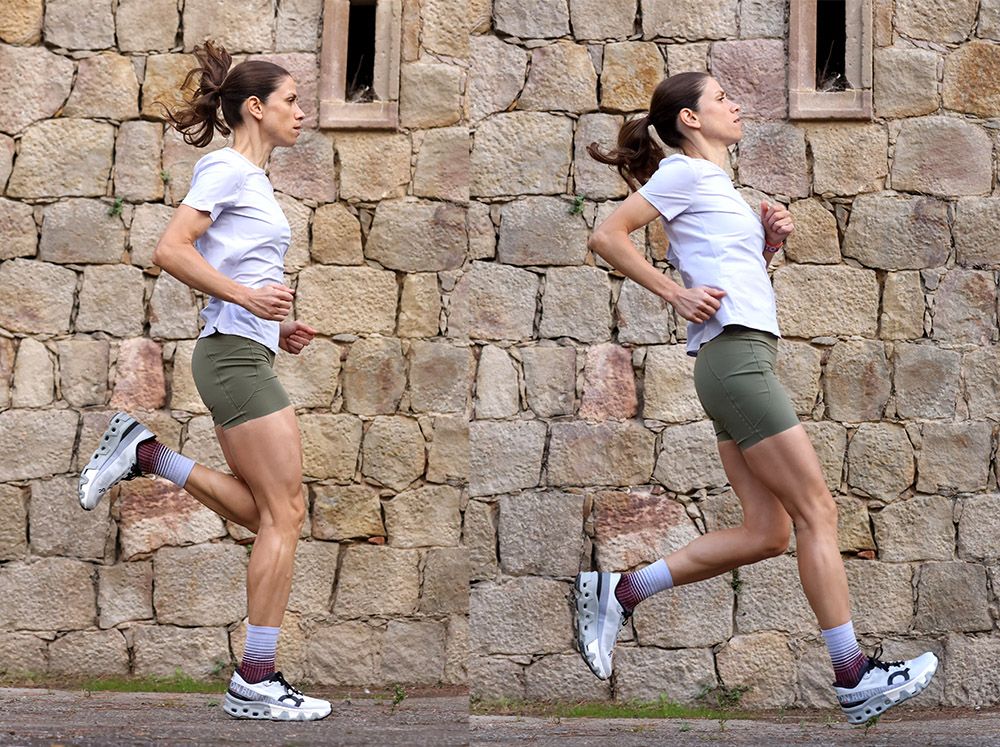 Overstriding y cadencia baja