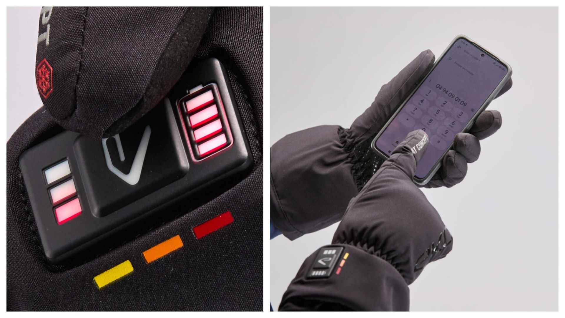 Guantes calefactables EKOI Perf HEAT CONCEPT 5. Guantes calefactables EKOI Perf HEAT CONCEPT 5.