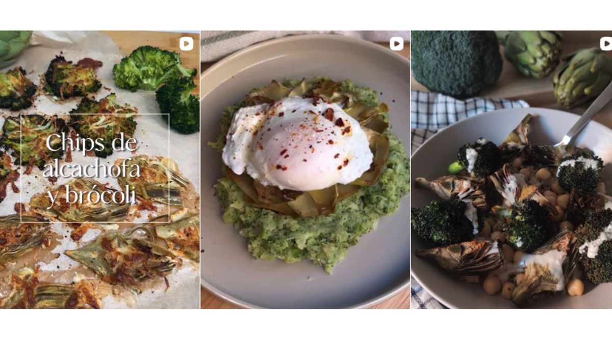 Recetas de Alcachofas  y Brócoli