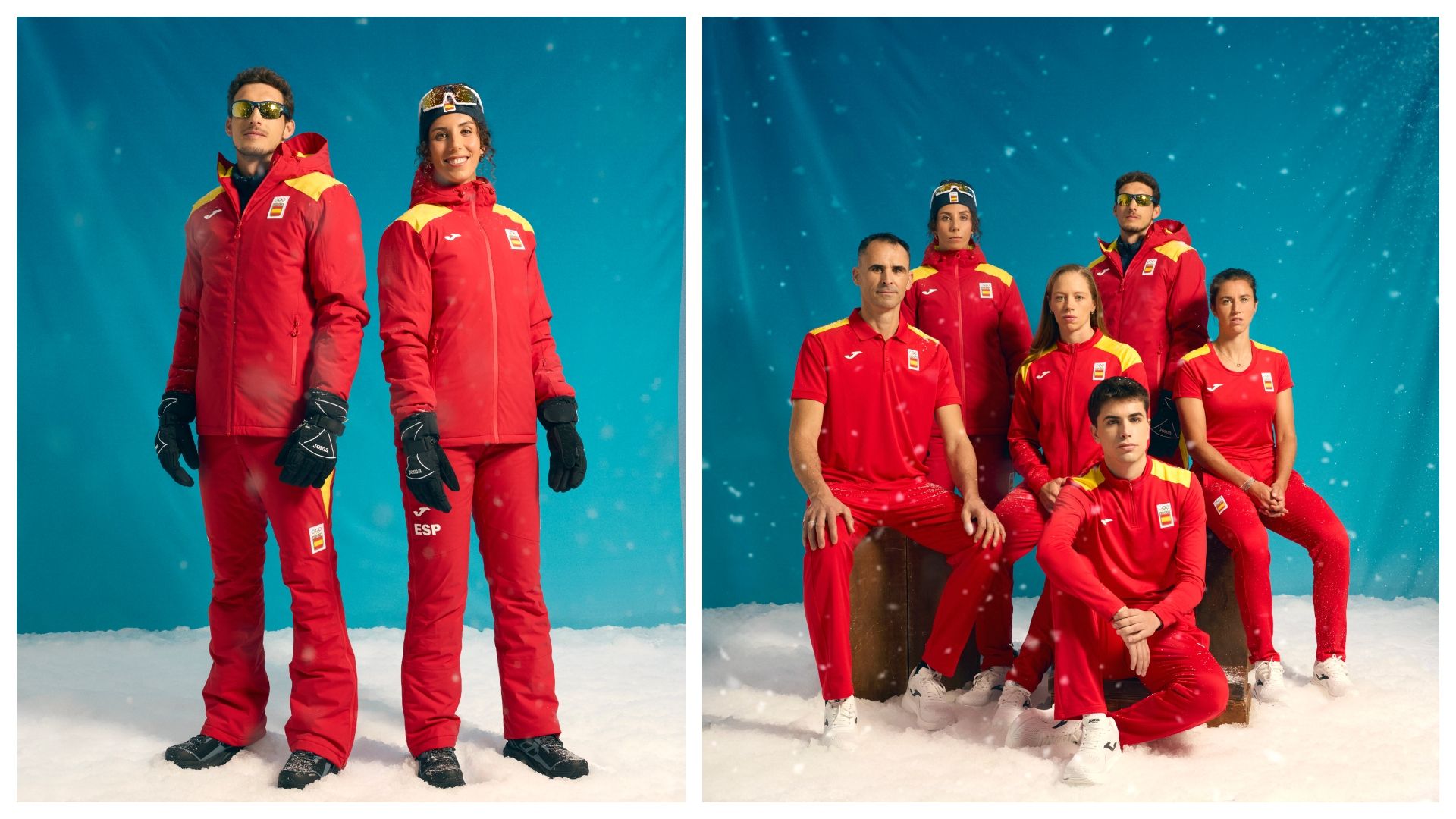 La uniformidad para los Juegos Olímpicos de Invierno