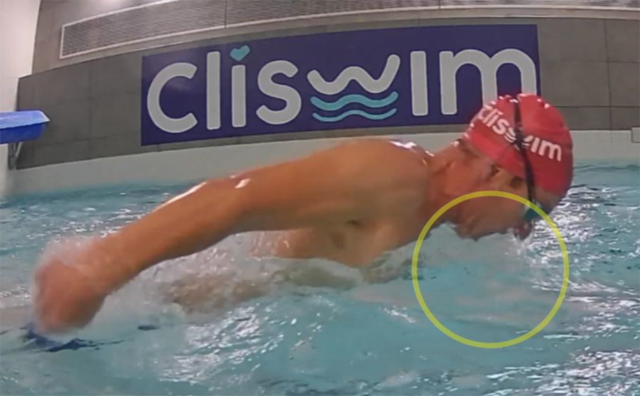 Respiracion y coordinación estilo mariposa